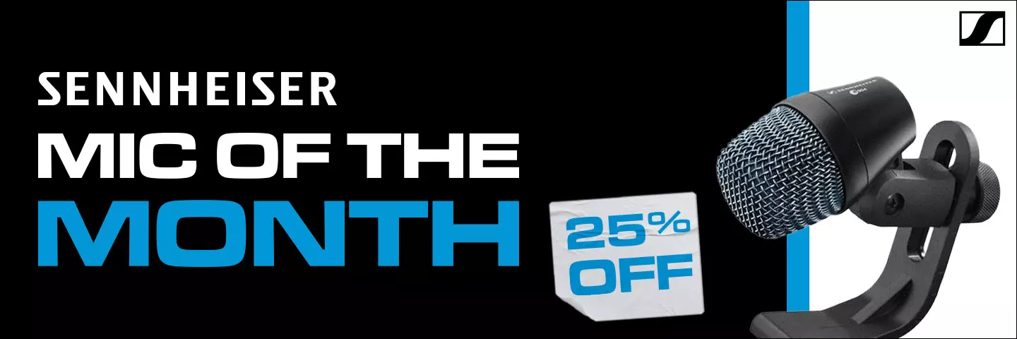 Get 25% off the Sennheiser Mic of the Month